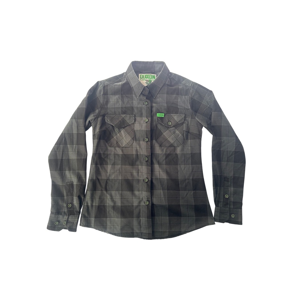 Dixxon Flannel Company Adrenaline Plaid Shirt - Women's Small - Long Sleeve